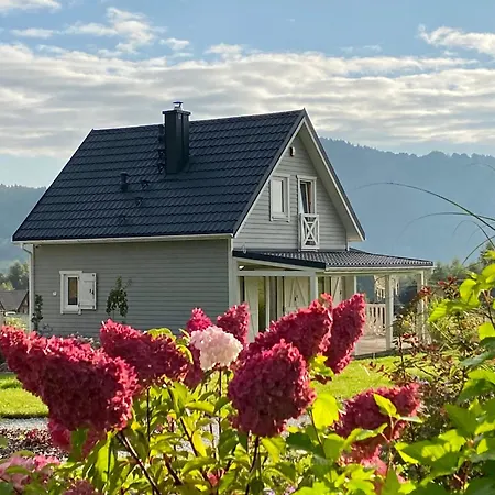 度假居 Osada Aurora Caloroczne Z Jacuzzi Z Widokiem Na Jezioro I Gory