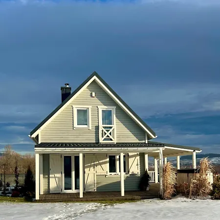 別荘 Osada Aurora Caloroczne Z Jacuzzi Z Widokiem Na Jezioro I Gory