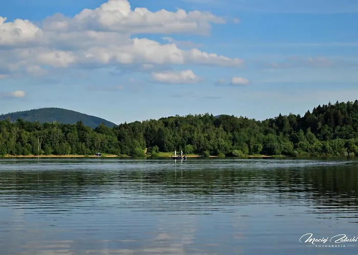 Osada Aurora Caloroczne Z Jacuzzi Z Widokiem Na Jezioro I Gory Ferienhaus Miszkowice