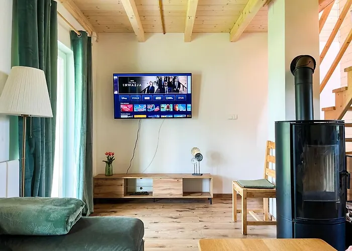 Osada Aurora Caloroczne Z Jacuzzi Z Widokiem Na Jezioro I Gory Miszkowice