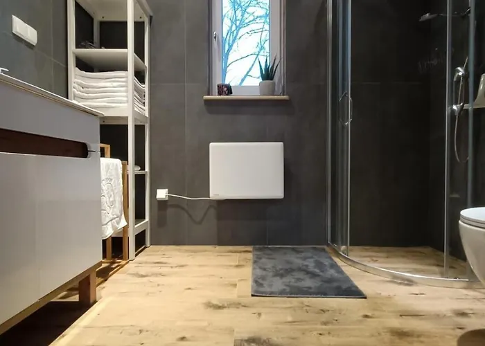 Osada Aurora Caloroczne Z Jacuzzi Z Widokiem Na Jezioro I Gory Ferienhaus *