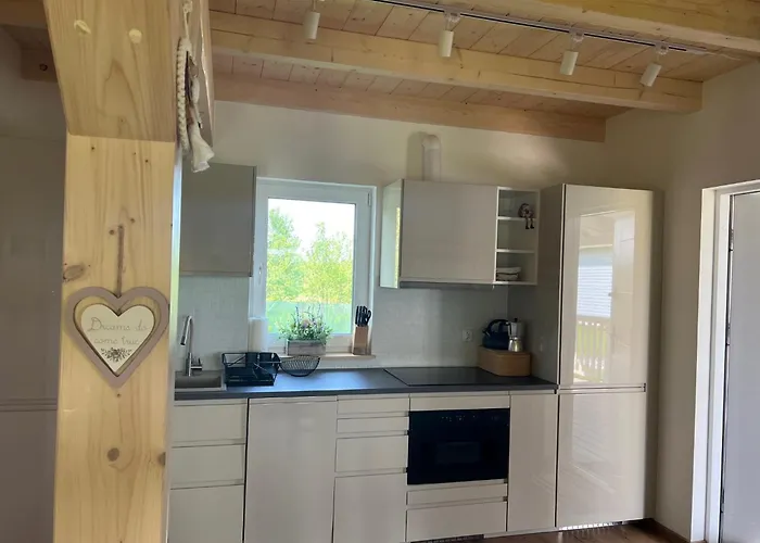 Osada Aurora Caloroczne Z Jacuzzi Z Widokiem Na Jezioro I Gory Ferienhaus *