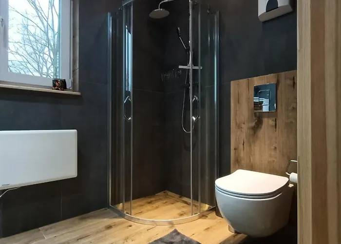 Osada Aurora Caloroczne Z Jacuzzi Z Widokiem Na Jezioro I Gory Ferienhaus *