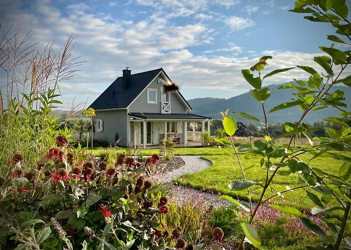 Ferienhaus Osada Aurora Caloroczne Z Jacuzzi Z Widokiem Na Jezioro I Gory *