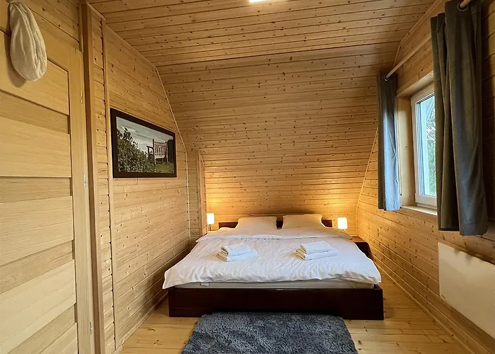 Prázdninový dům Osada Aurora Caloroczne Z Jacuzzi Z Widokiem Na Jezioro I Gory