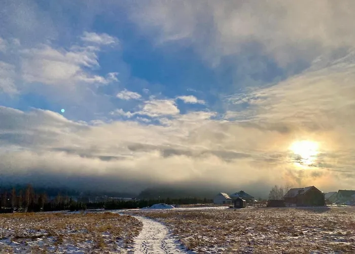 Osada Aurora Caloroczne Z Jacuzzi Z Widokiem Na Jezioro I Gory