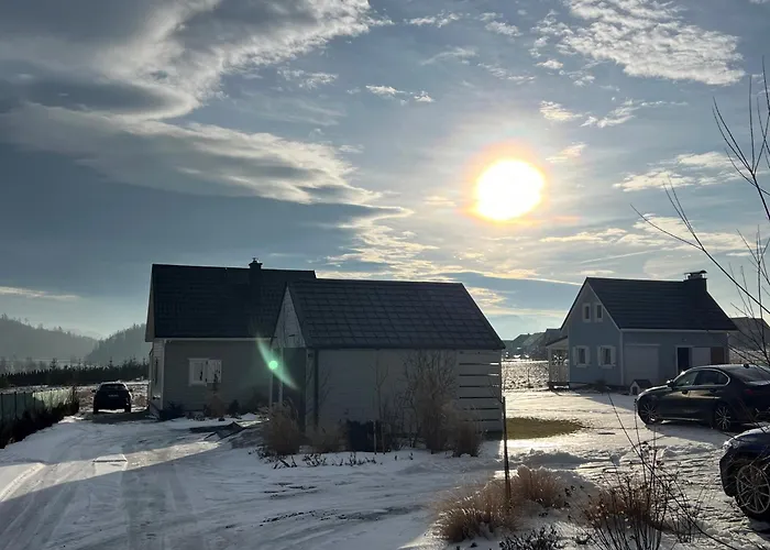 Osada Aurora Caloroczne Z Jacuzzi Z Widokiem Na Jezioro I Gory Ferienhaus *